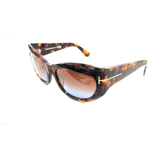 Tom Ford BRIANNA Sunglasses Havana Brown Gradient Brown FT1065 52F  55-17-125